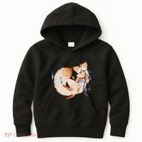 Mischievous Fox Teakitsune Yokai Kitsune Kids Hoodie thumb 0