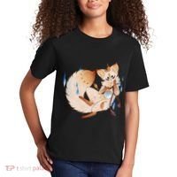 Mischievous Fox Teakitsune Yokai Kitsune Kids T-Shirt thumb 2