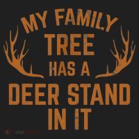 My Family Tree Has A Deer Stand In It Hunting Beanie thumb 2