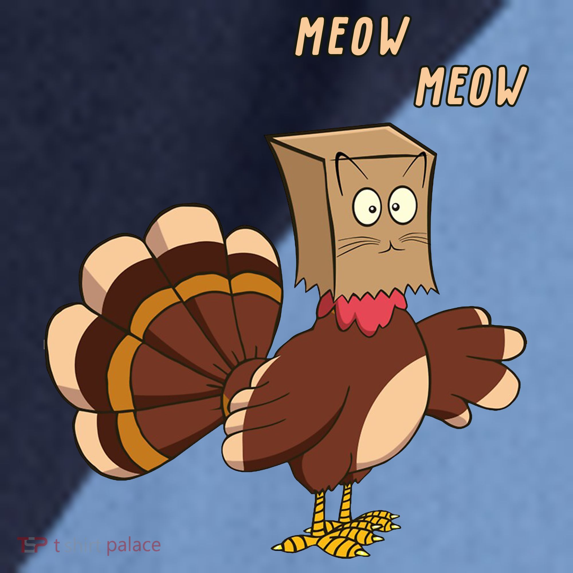 Meow Funny Thanksgiving Turkey Cat Lover Raglan Baseball Sleeve Shirt