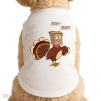 Meow Funny Thanksgiving Turkey Cat Lover Doggie Tank thumb 0