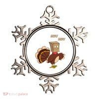 Meow Funny Thanksgiving Turkey Cat Lover Ornament thumb 0