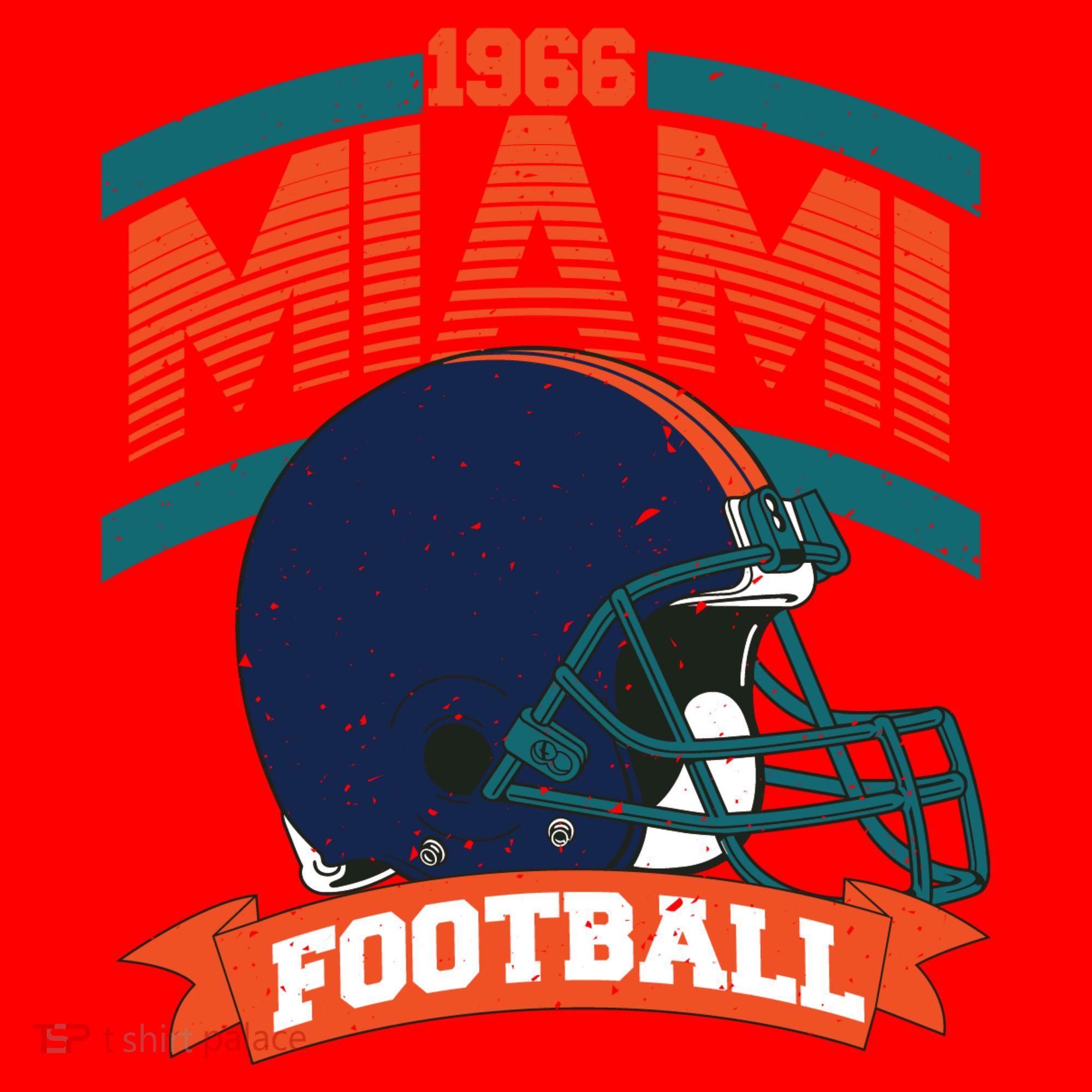 Miami Football Team Supporter Santa Hat