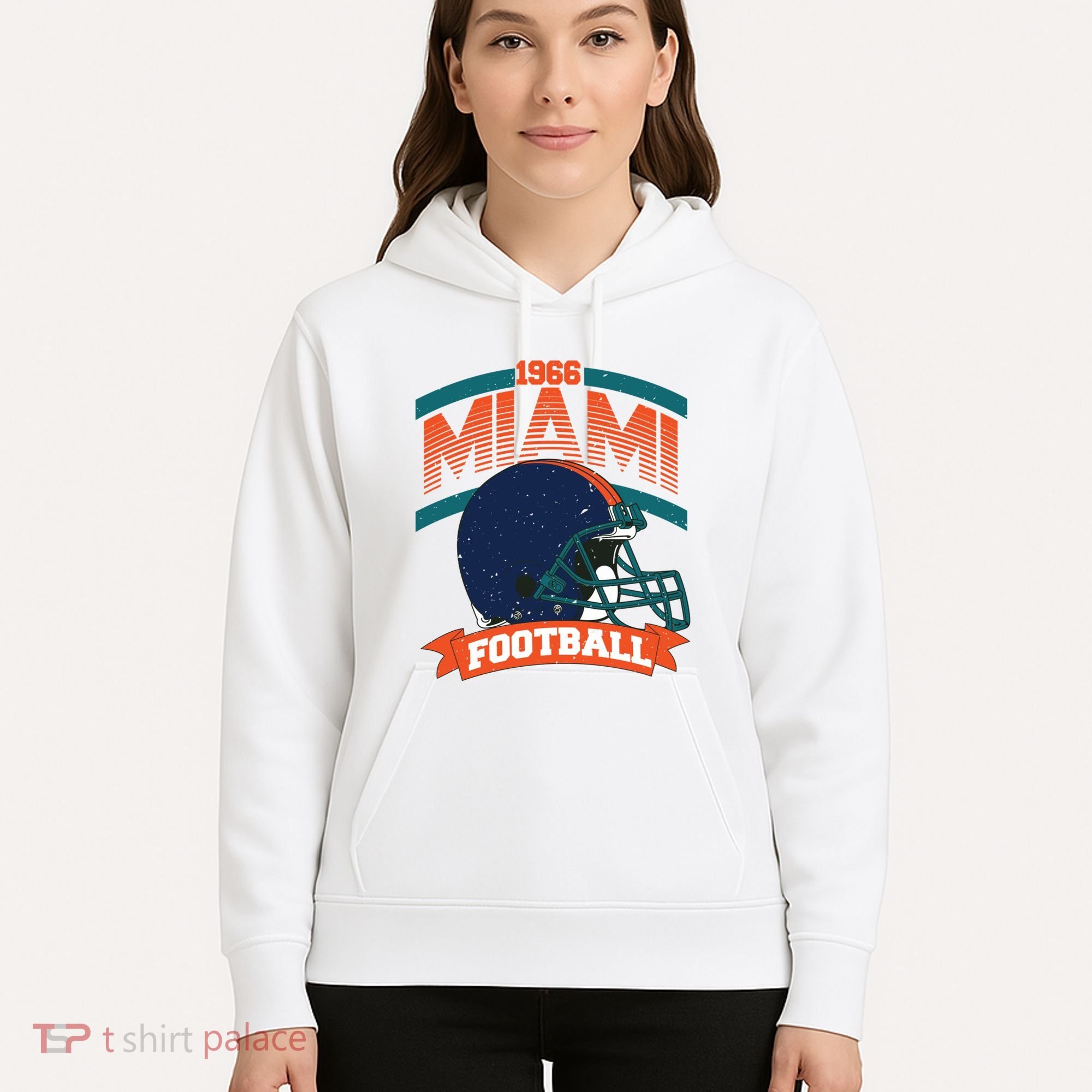 Miami Football Team Supporter Hoodie