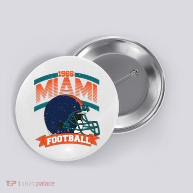 Miami Football Team Supporter Button