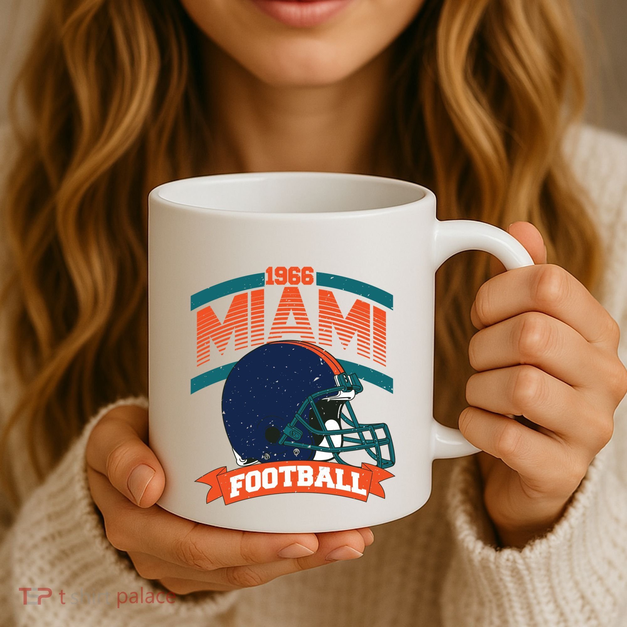 Miami Football Team Supporter Coffee Mug