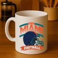 Miami Football Team Supporter Coffee Mug thumb 4