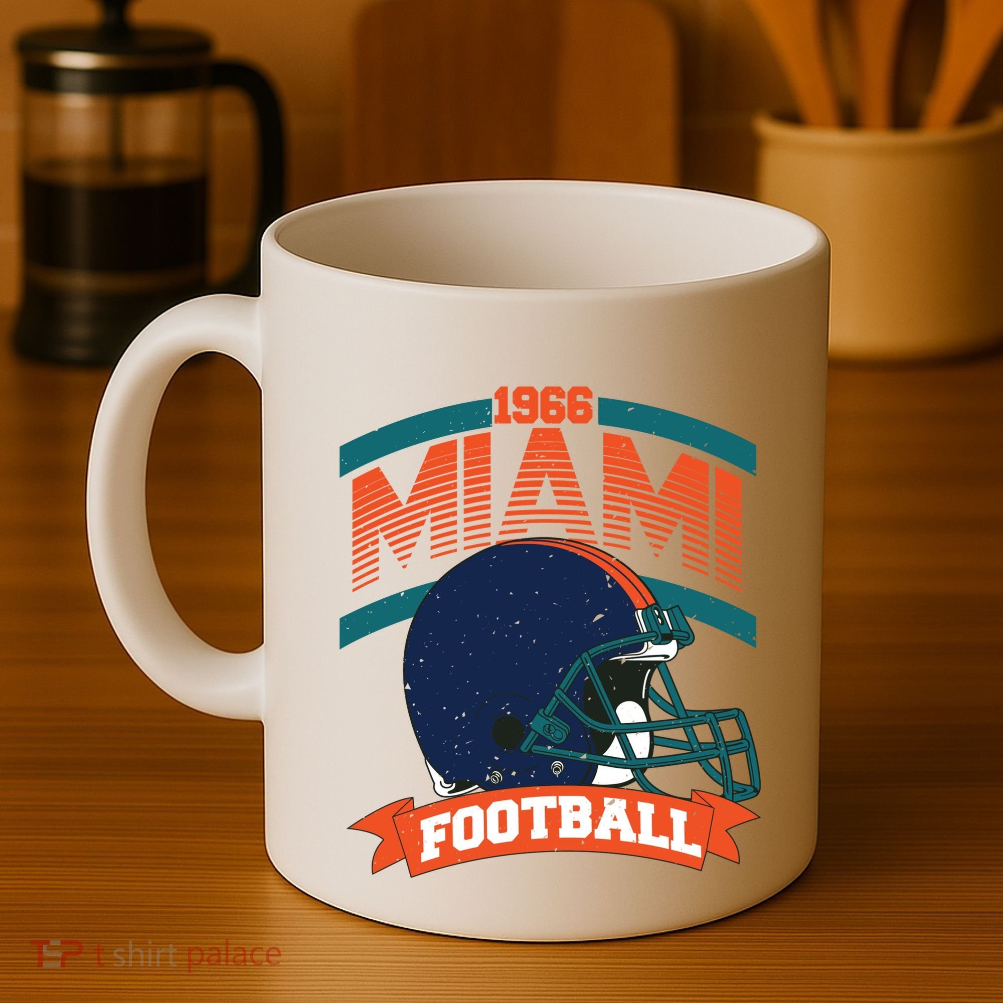 Miami Football Team Supporter Coffee Mug
