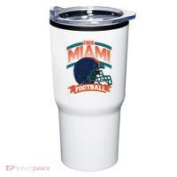 Miami Football Team Supporter Tumbler thumb 0