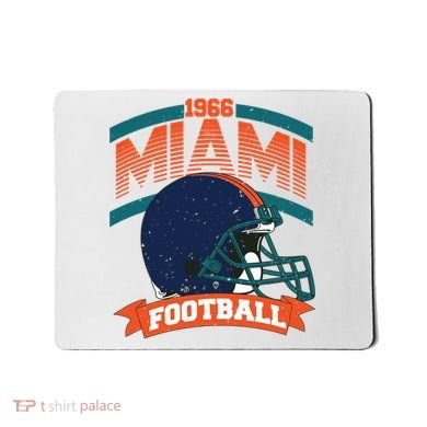 Miami Football Team Supporter Mousepad