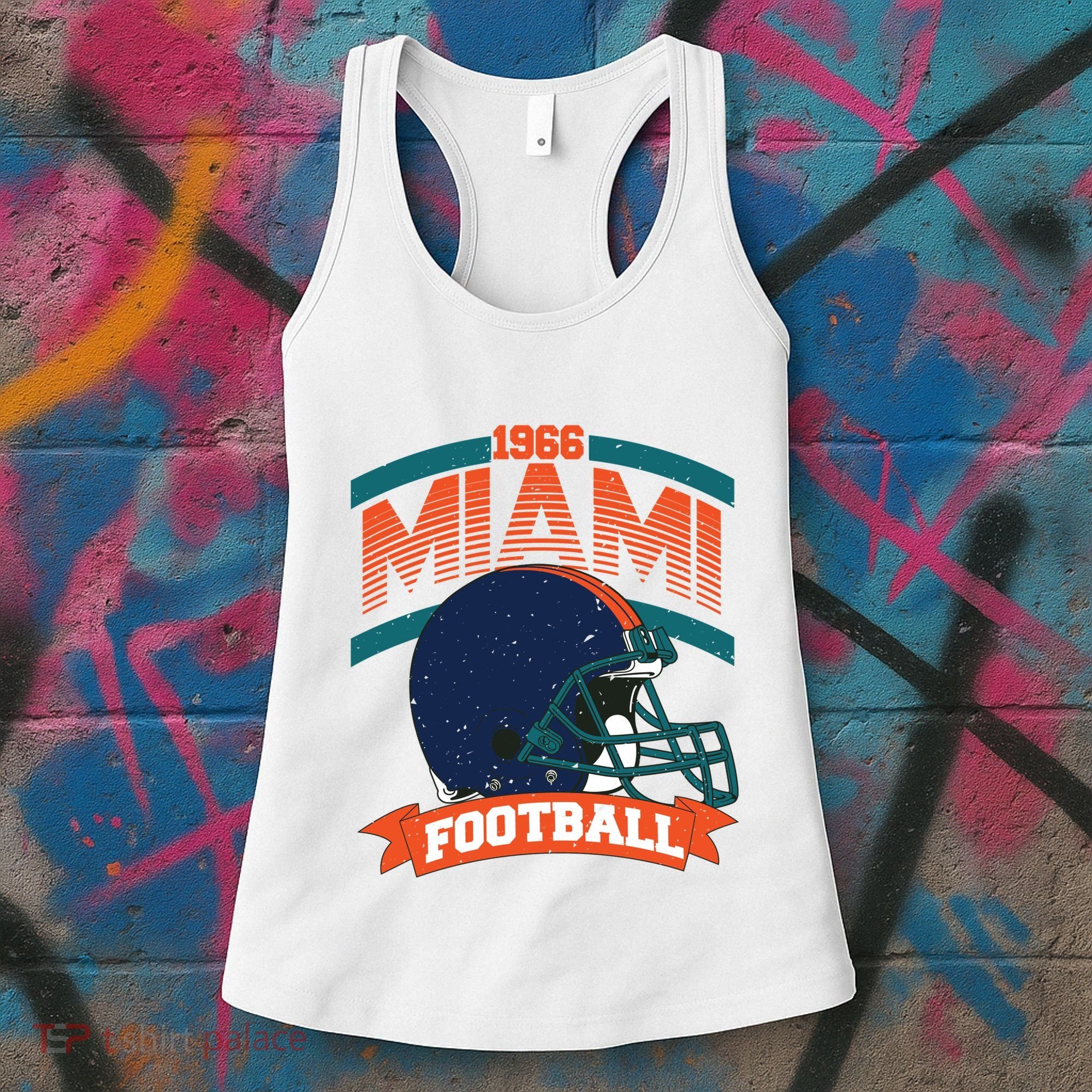 Miami Football Team Supporter Women's Tank Top