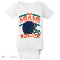 Miami Football Team Supporter Baby Bodysuit thumb 0