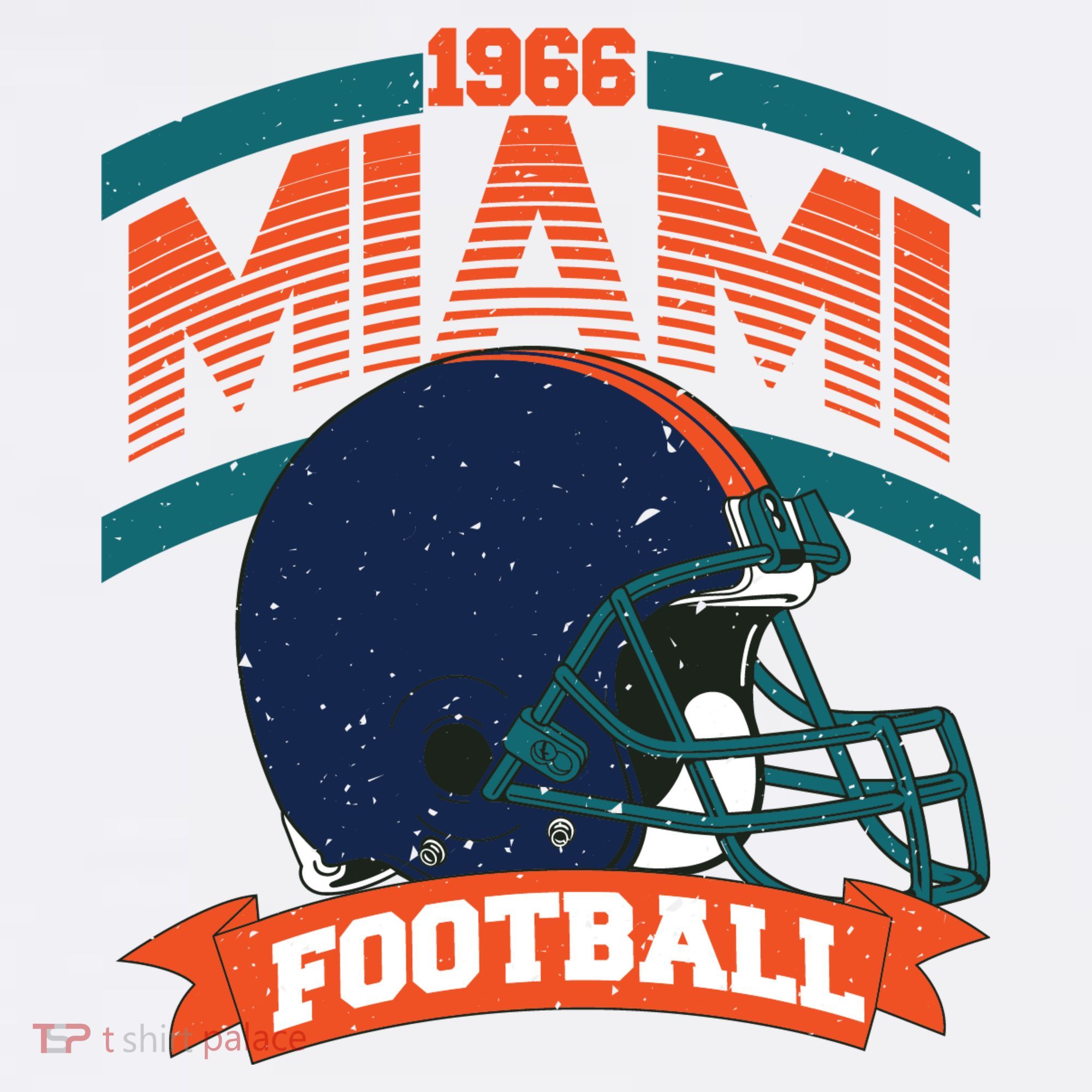 Miami Football Team Supporter Baby Bodysuit