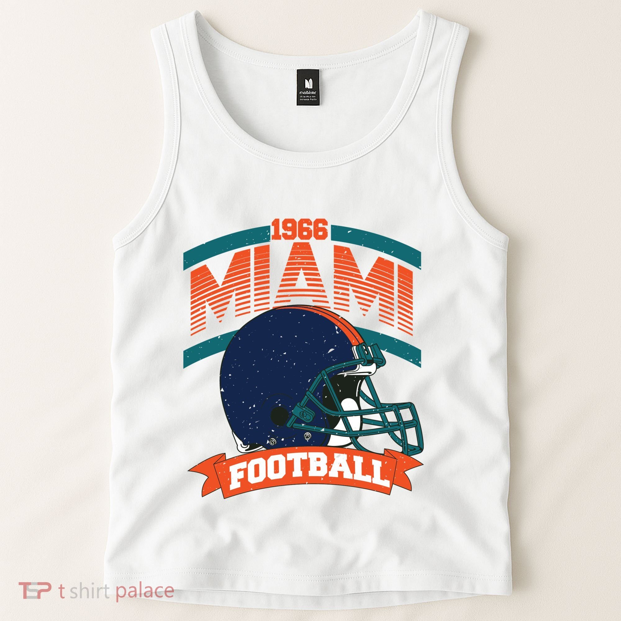 Miami Football Team Supporter Tank Top