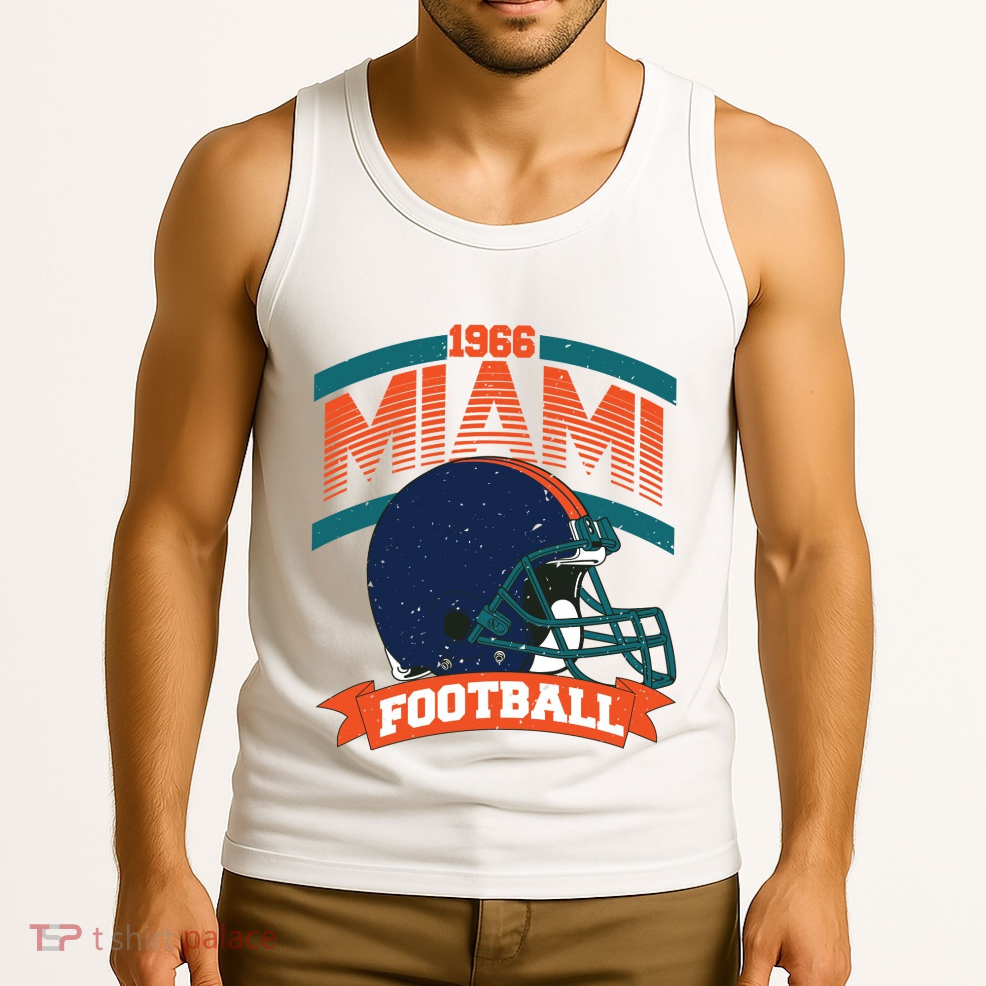 Miami Football Team Supporter Tank Top