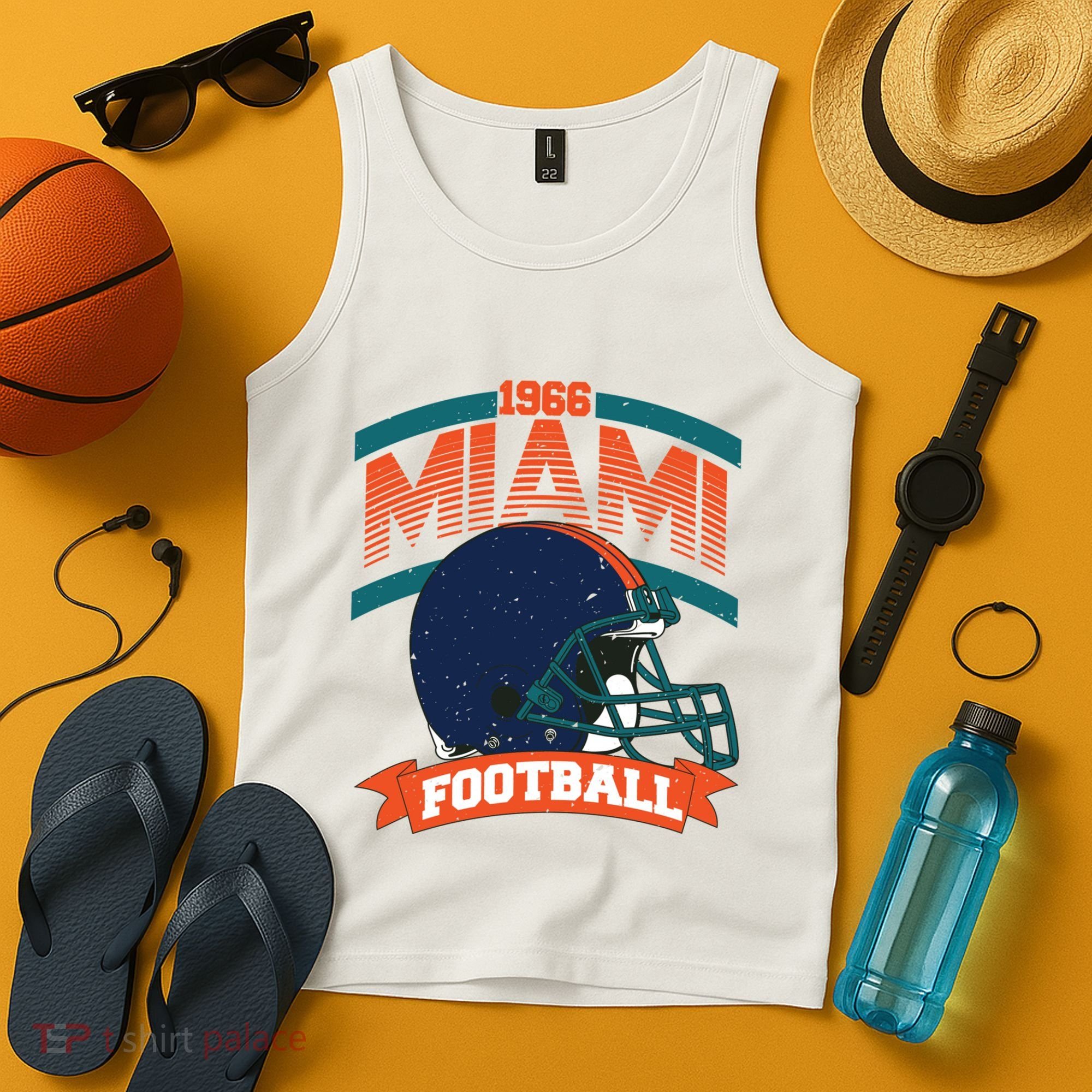 Miami Football Team Supporter Tank Top