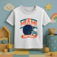 Miami Football Team Supporter Toddler T-Shirt thumb 3