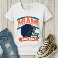 Miami Football Team Supporter Women's T-Shirt thumb 3