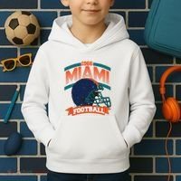 Miami Football Team Supporter Kids Hoodie thumb 2