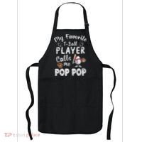 My Favorite T Ball Player Calls Me Pop Pop Apron thumb 0