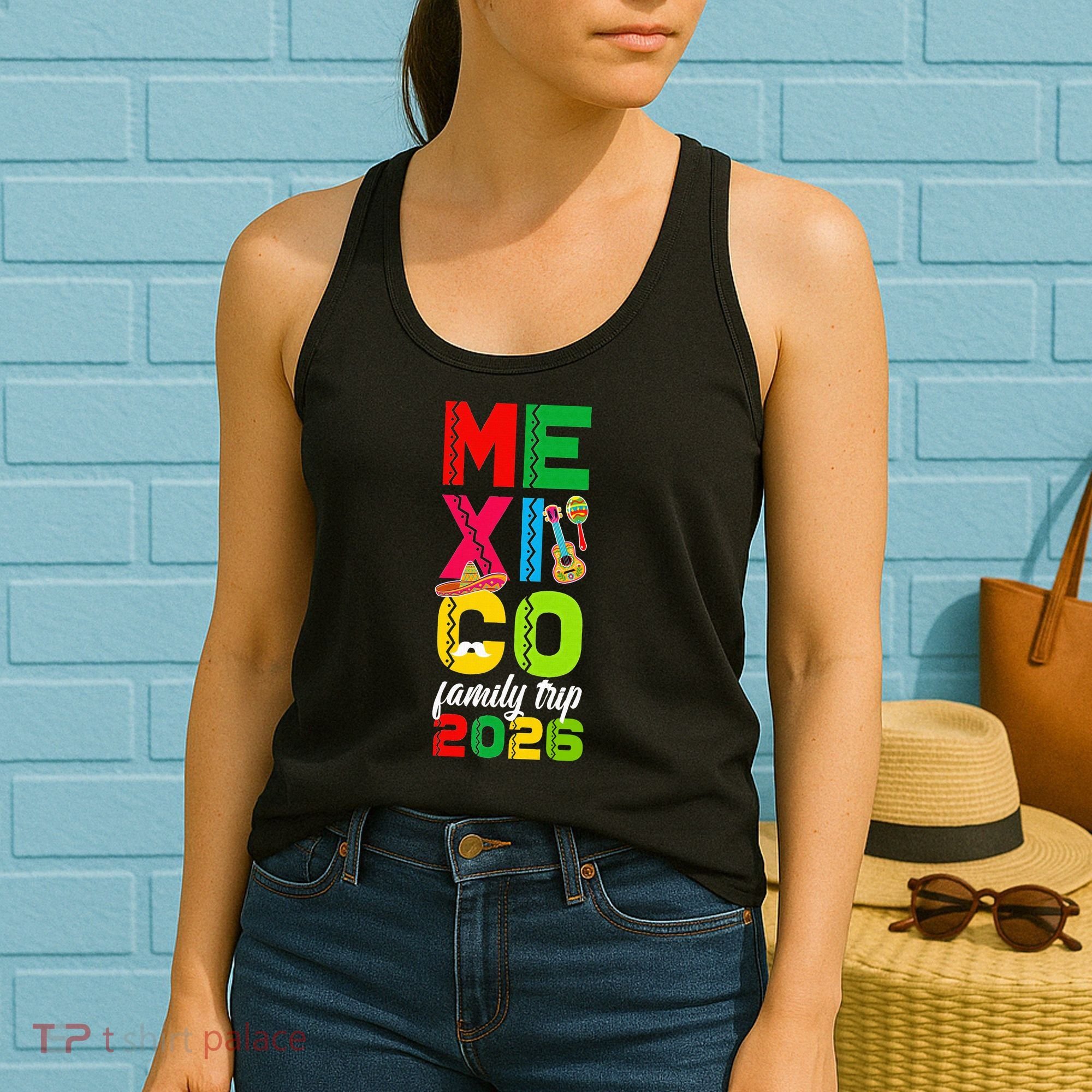 Mexico Family Trip 2026 Vacation Women's Tank Top