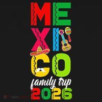 Mexico Family Trip 2026 Vacation Women's Tank Top thumb 5