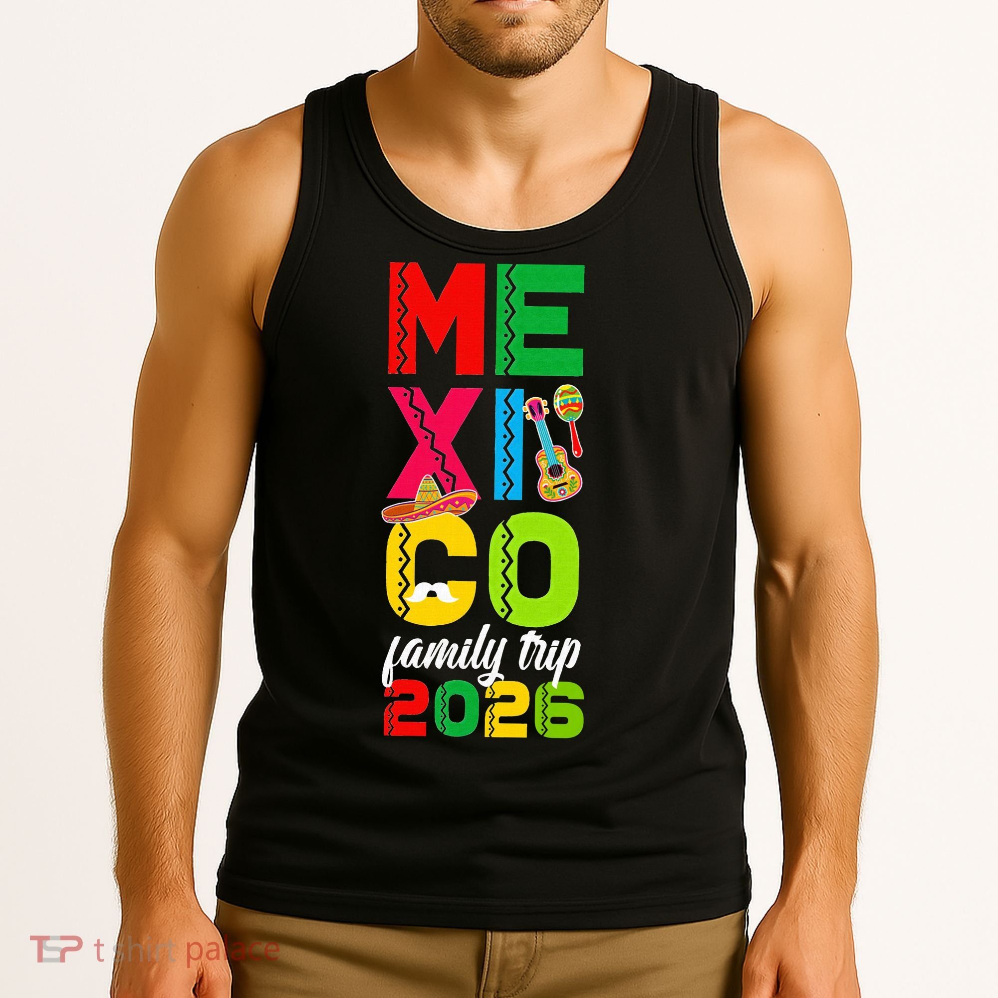 Mexico Family Trip 2026 Vacation Tank Top
