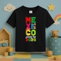 Mexico Family Trip 2026 Vacation Toddler T-Shirt thumb 3