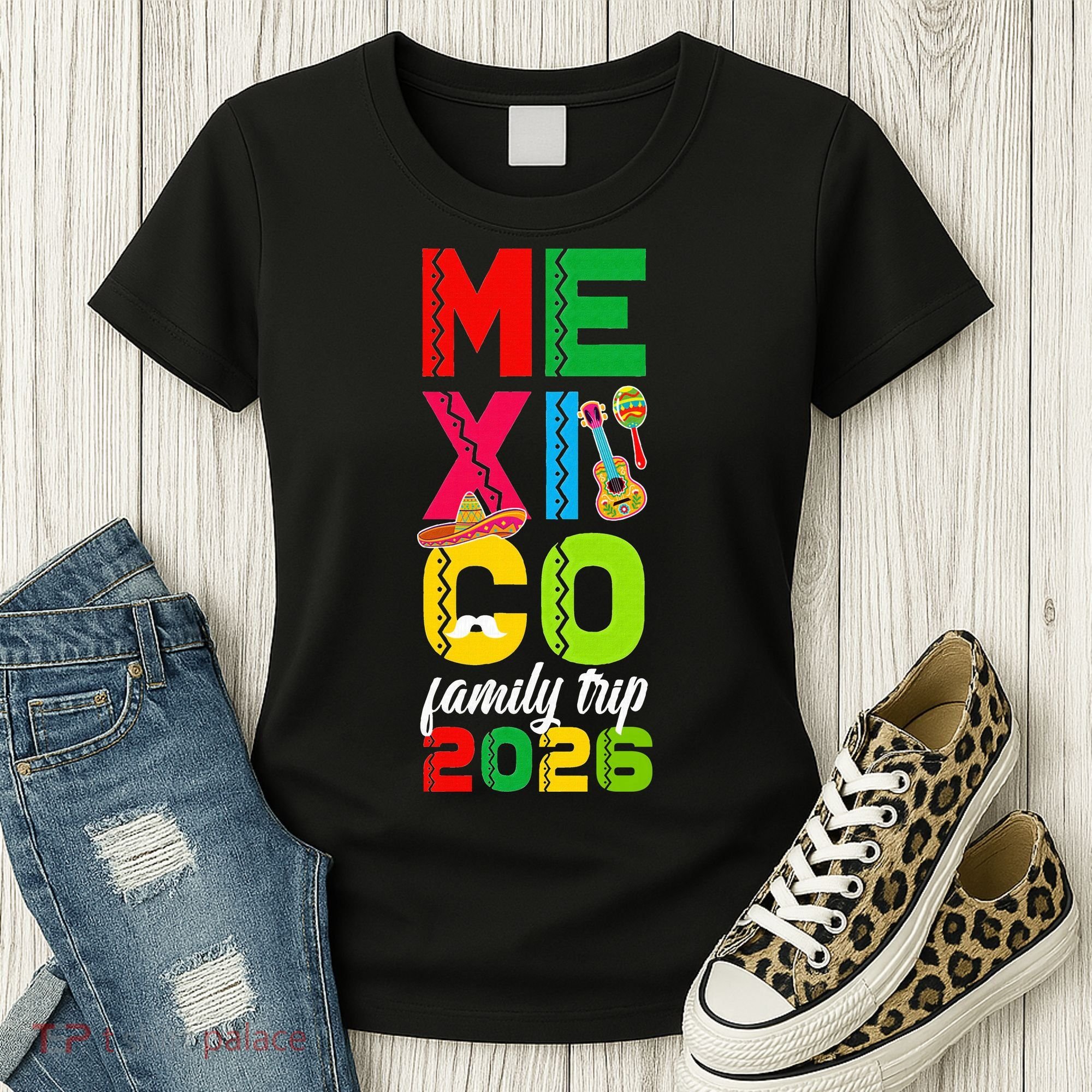 Mexico Family Trip 2026 Vacation Women's T-Shirt