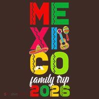 Mexico Family Trip 2026 Vacation Beanie thumb 2