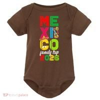 Mexico Family Trip 2026 Vacation Baby Bodysuit thumb 0