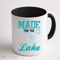 Made For The Lake Water Ski Gift Coffee Mug thumb 1