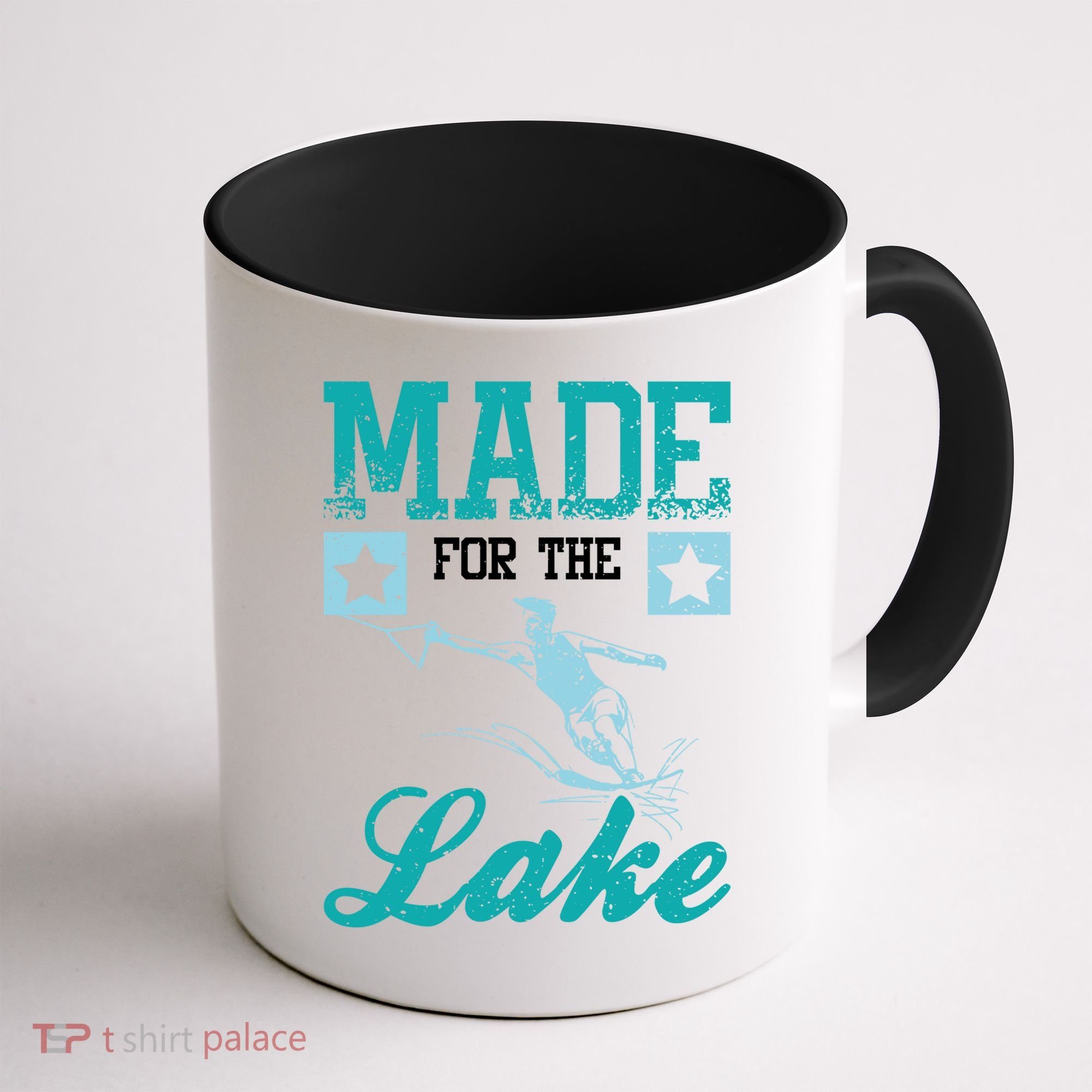 Made For The Lake Water Ski Gift Coffee Mug