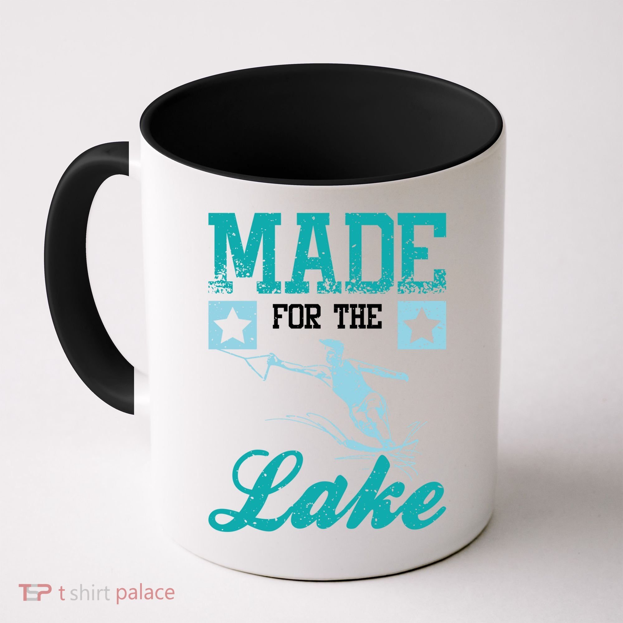 Made For The Lake Water Ski Gift Coffee Mug