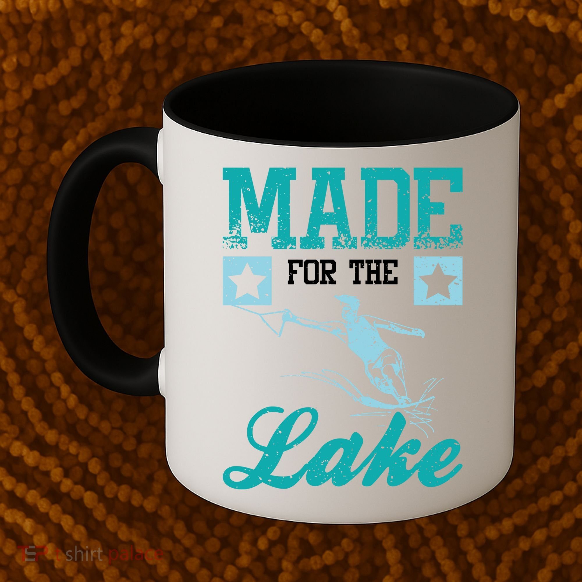 Made For The Lake Water Ski Gift Coffee Mug
