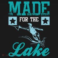 Made For The Lake Water Ski Gift Pajama Set thumb 2