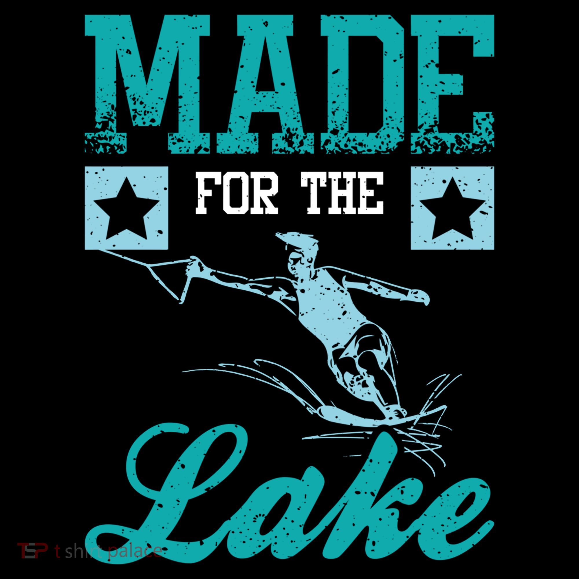 Made For The Lake Water Ski Gift Ornament