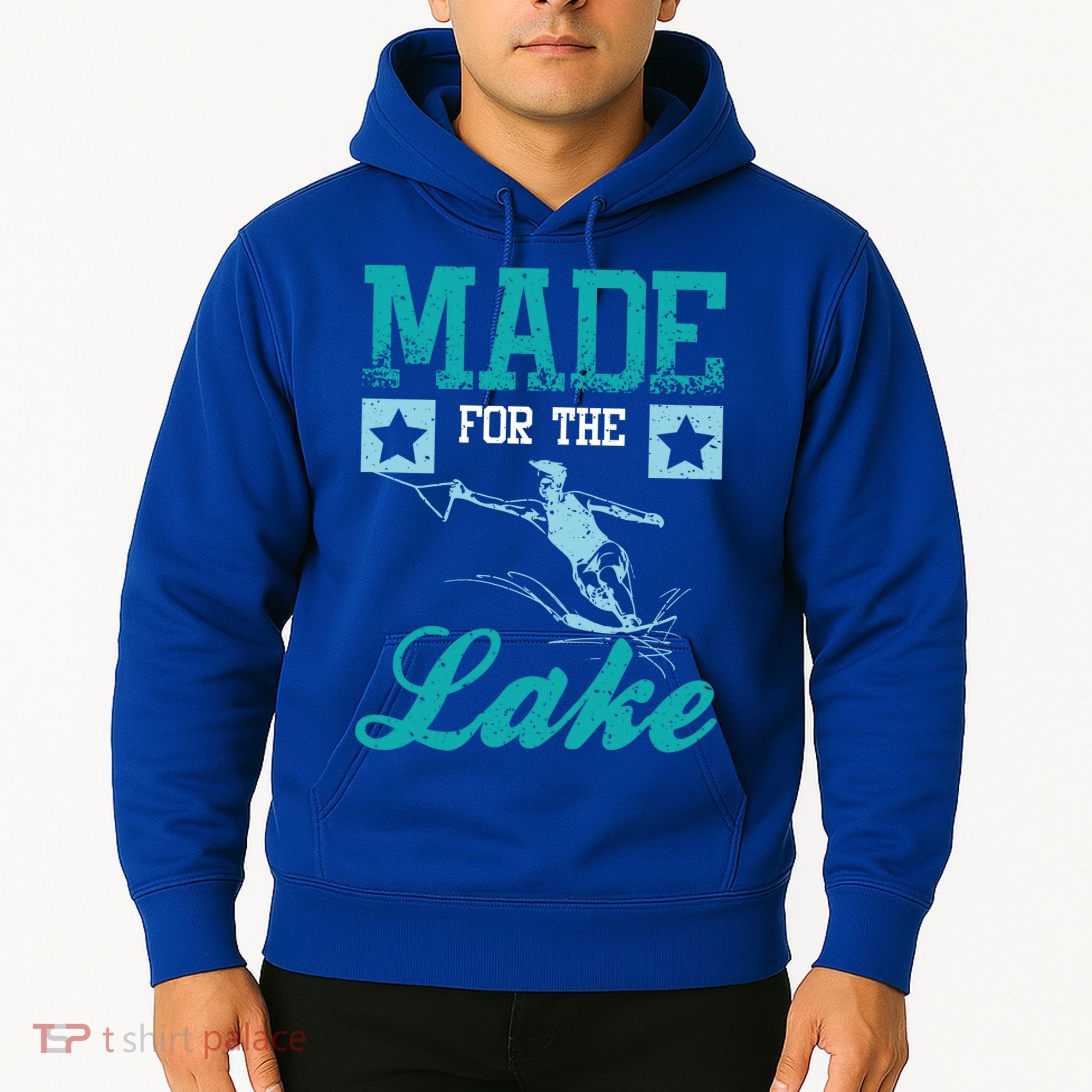 Made For The Lake Water Ski Gift Hoodie