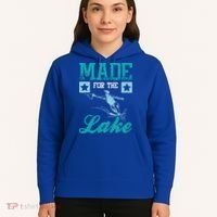 Made For The Lake Water Ski Gift Hoodie thumb 5