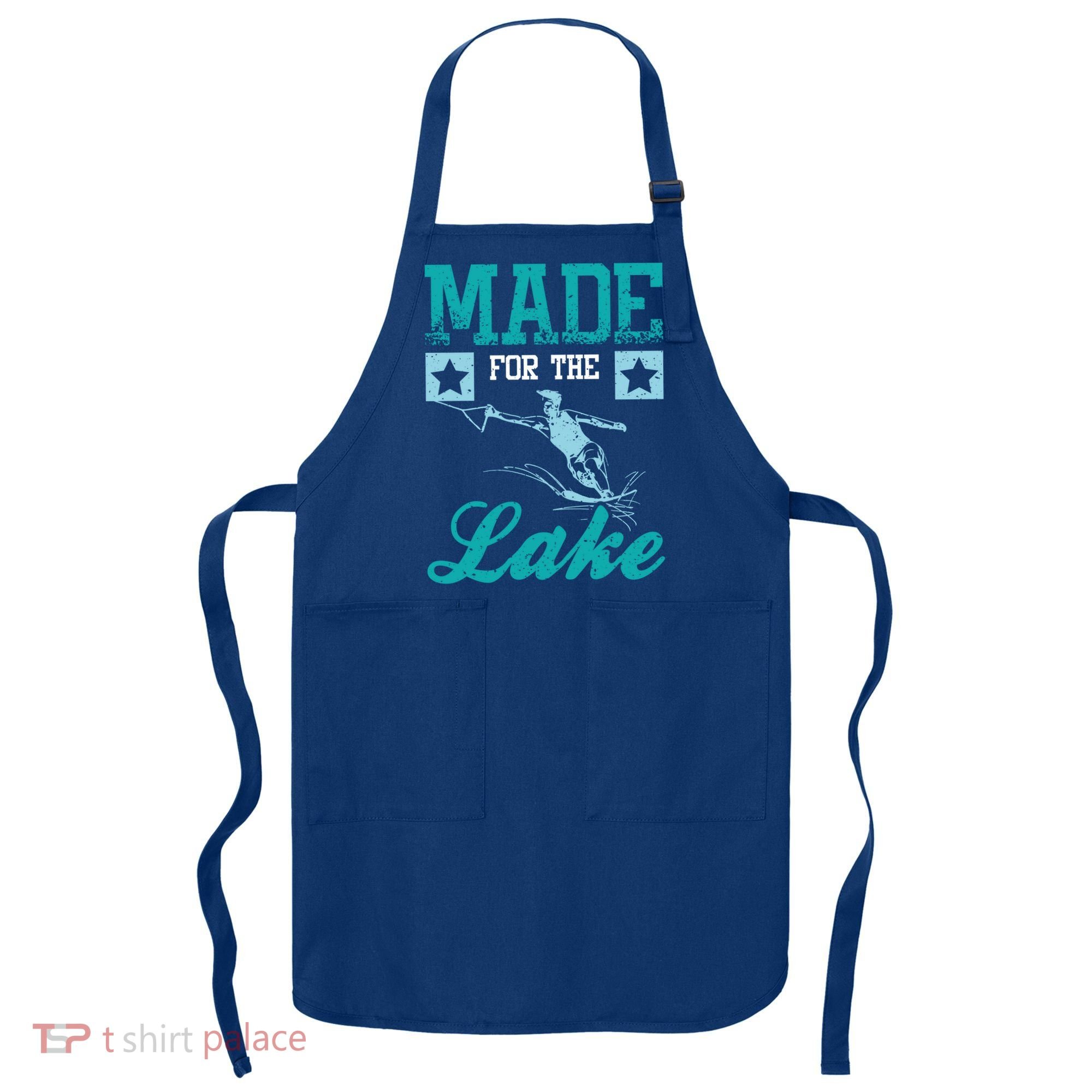 Made For The Lake Water Ski Gift Apron