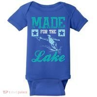Made For The Lake Water Ski Gift Baby Bodysuit thumb 0