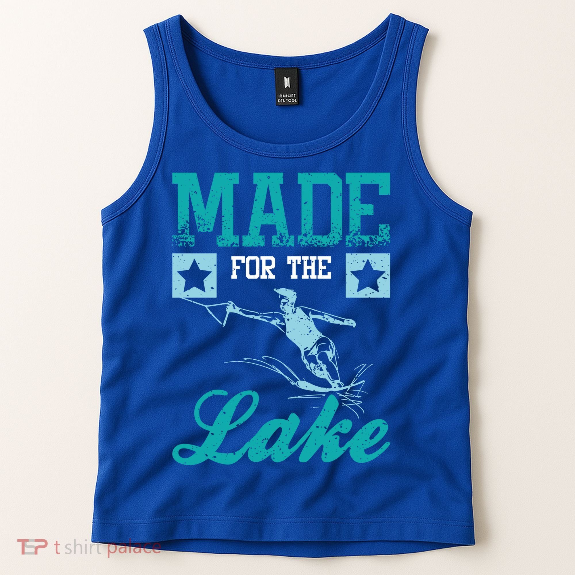 Made For The Lake Water Ski Gift Tank Top