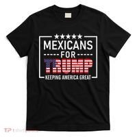 Mexicans For Trump Hispanic Conservative Gift Trump 2024 T-Shirt thumb 0