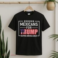 Mexicans For Trump Hispanic Conservative Gift Trump 2024 T-Shirt thumb 2