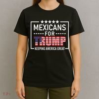 Mexicans For Trump Hispanic Conservative Gift Trump 2024 T-Shirt thumb 4
