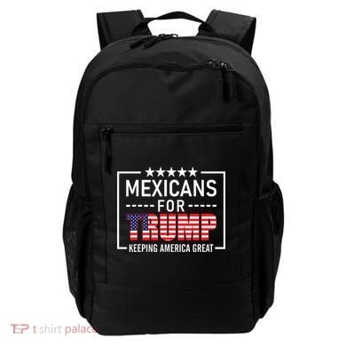 Mexicans For Trump Hispanic Conservative Gift Trump 2024 Backpack