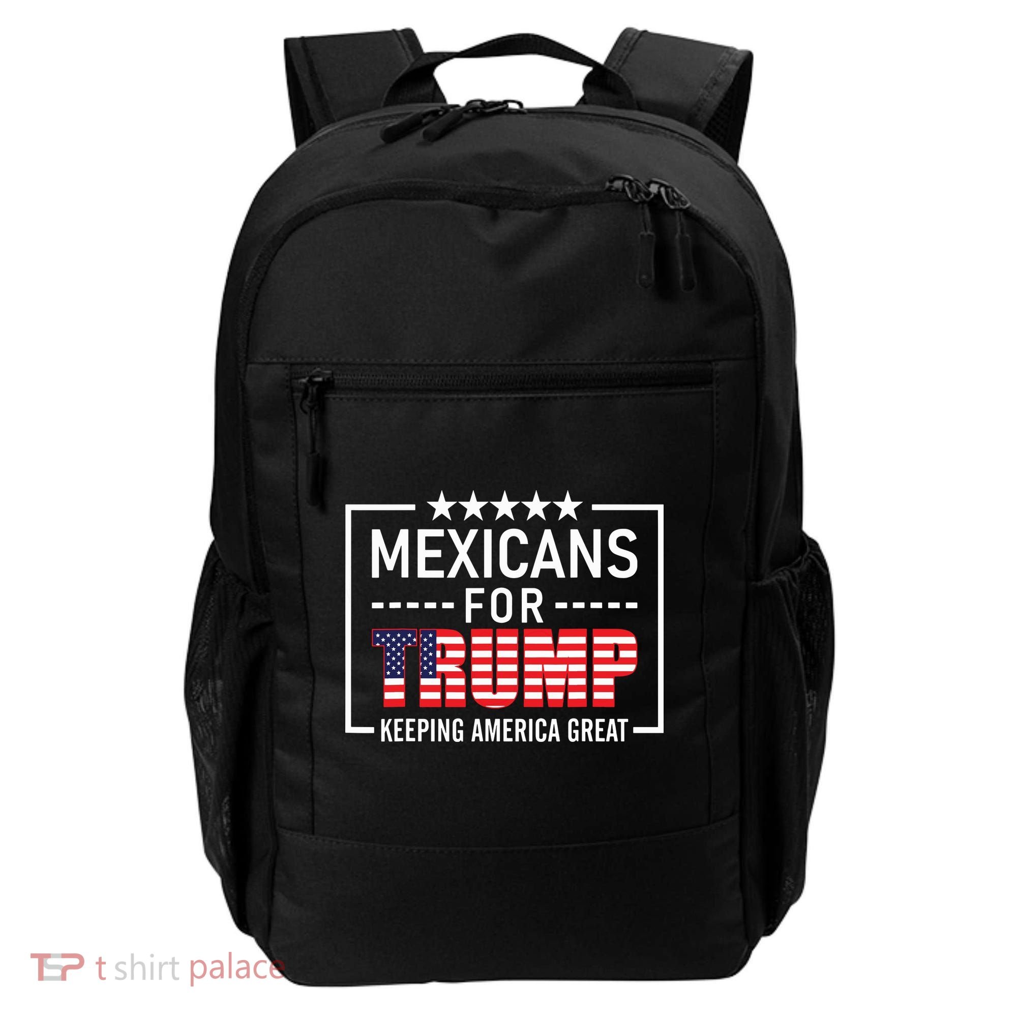 Mexicans For Trump Hispanic Conservative Gift Trump 2024 Backpack
