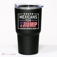 Mexicans For Trump Hispanic Conservative Gift Trump 2024 Tumbler thumb 0