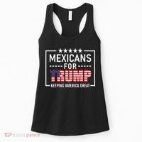 Mexicans For Trump Hispanic Conservative Gift Trump 2024 Women's Tank Top thumb 0