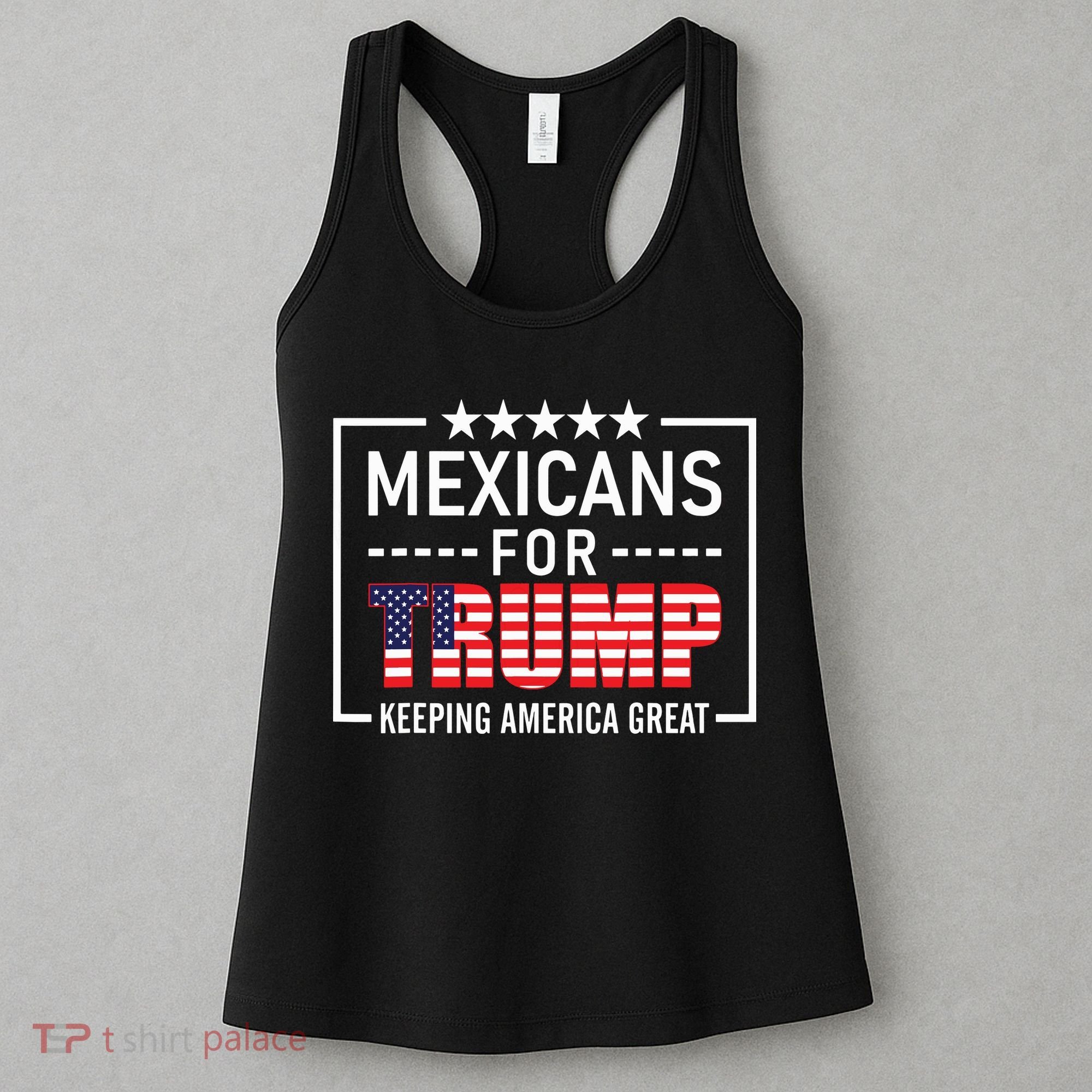 Mexicans For Trump Hispanic Conservative Gift Trump 2024 Women's Tank Top